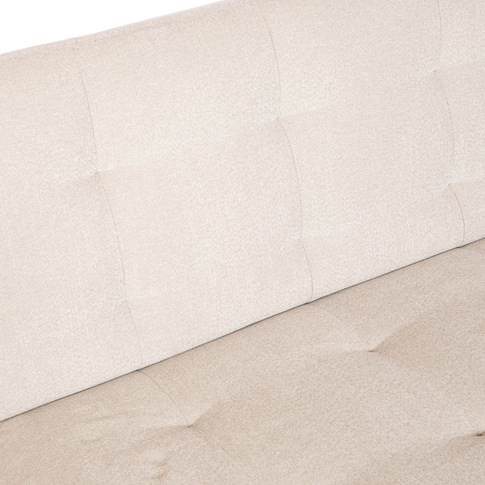 Futon Tela Beige Edak | Sofá Cama y Futones | salas